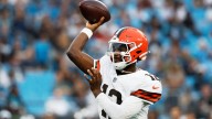 Browns' Shedeur Sanders impressive in NFL preseason debut, tosses 2 TD passes in win over Panthers