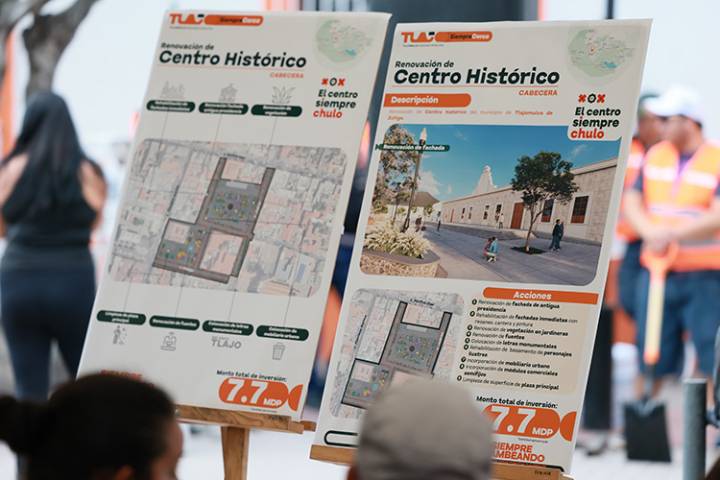 Rehabilitan el Centro Histórico de Tlajomulco