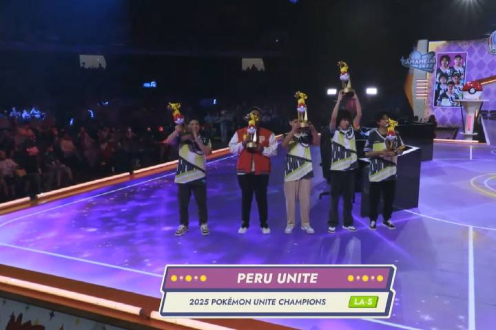 Pokémon World Championships 2025: Perú es campeón mundial del juego Pokémon Unite