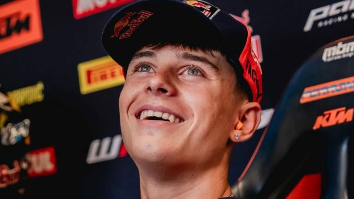 Motociclismo: un piloto argentino de 17 años consiguió la pole en el Gran Premio de Austria