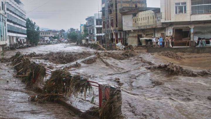 At least 224 dead after flash floods hit India and Pakistan