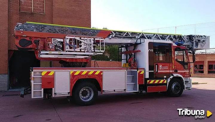 Bomberos de Salamanca refuerzan el operativo de la lucha contra los incendios en El Bierzo