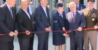 Officials celebrate grand opening of new 143rd Airlift Wing headquarters