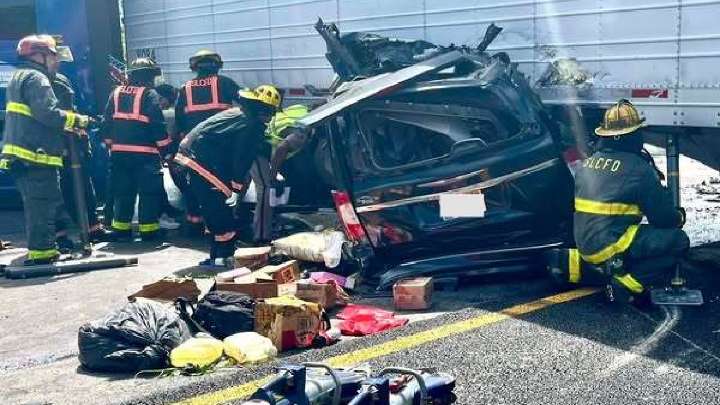 3 people killed on Florida Turnpike after semi-truck driver makes illegal U