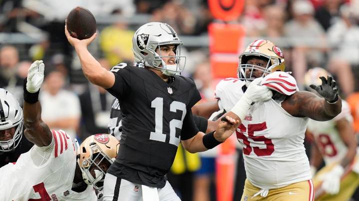 Raiders place quarterback Aidan O'Connell on injured reserve