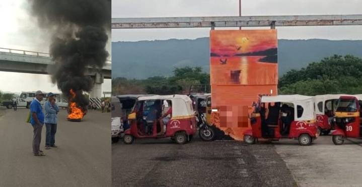 Bloqueo en la carretera Panamericana en Oaxaca: exigen intervención por conflicto territorial