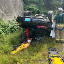 One person hospitalized after rollover crash in Beacon Falls