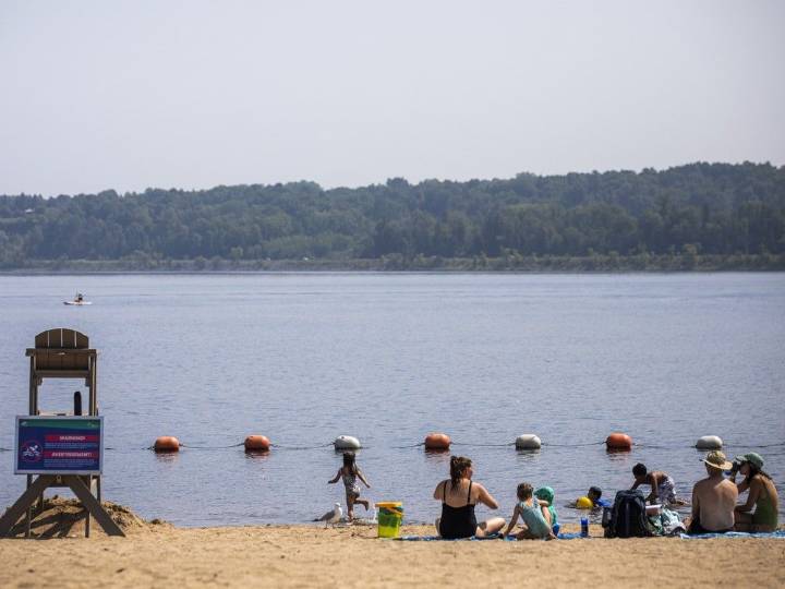 Beaches busy on day one of heat wave with new testing rules in place