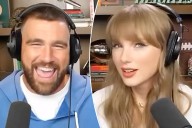 Taylor Swift details falling for Travis Kelce, he nails esoteric definition, more takeaways from “New Heights” podcast