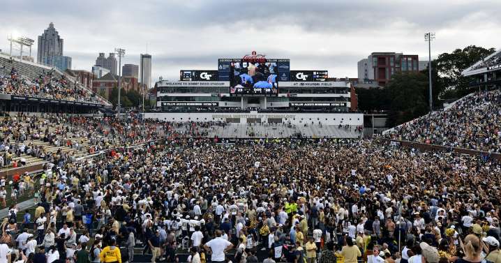 Georgia Tech announces record student ticket sales for football home games