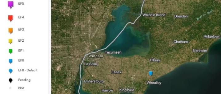 Farm shed near Wheatley heavily damaged by 130 km/h downburst, say investigators