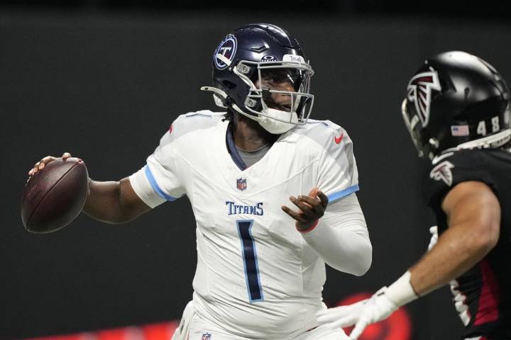 Brooks scores on interception return as Ward has mixed results in Titans' 23