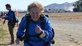 Q&A: 86-year-old skydiver Kim Knor jumps in Michigan as part of 1,000