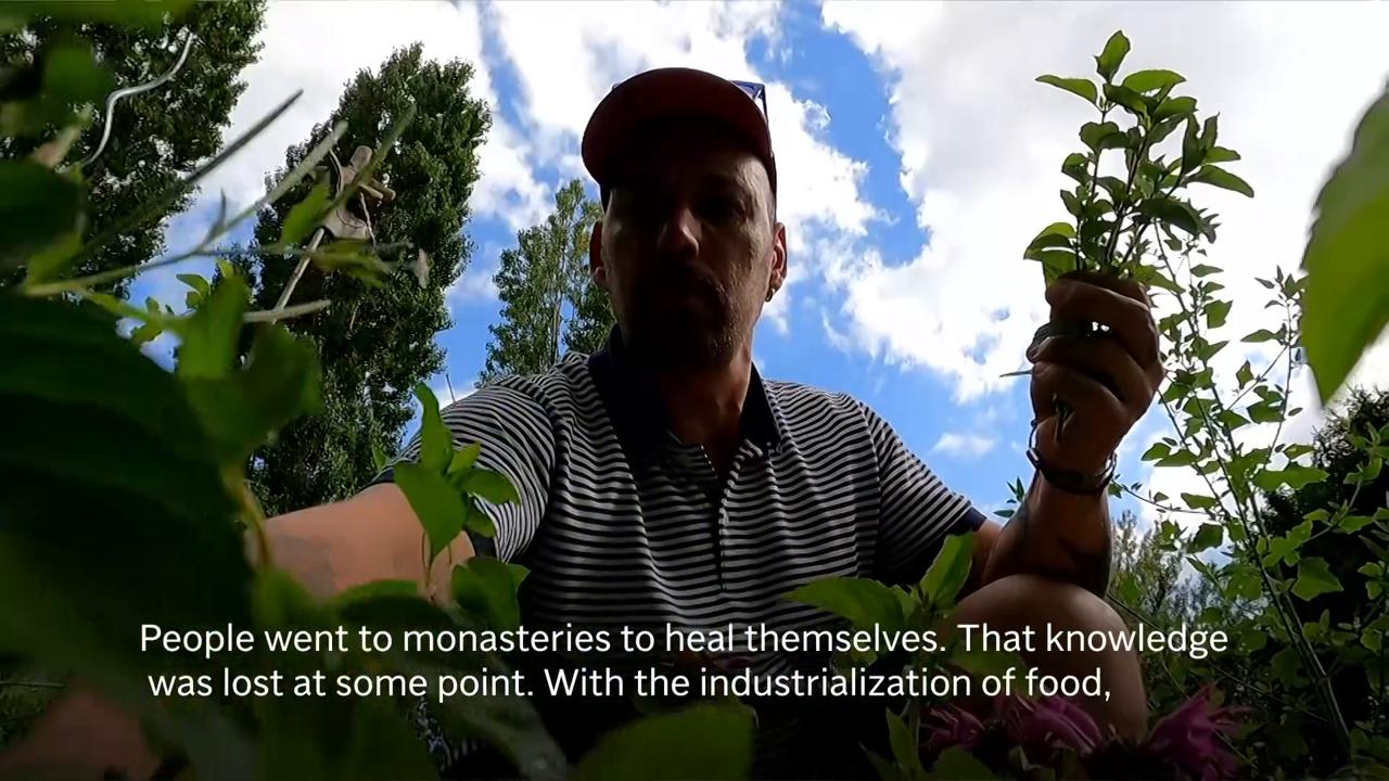 A Berlin garden of flavorsome herbs revives a monastic health tradition from the Middle Ages