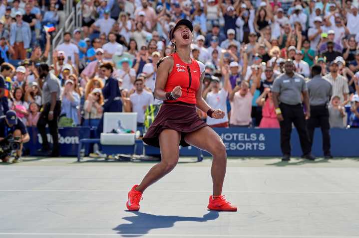 Aryna supera un susto inicial
