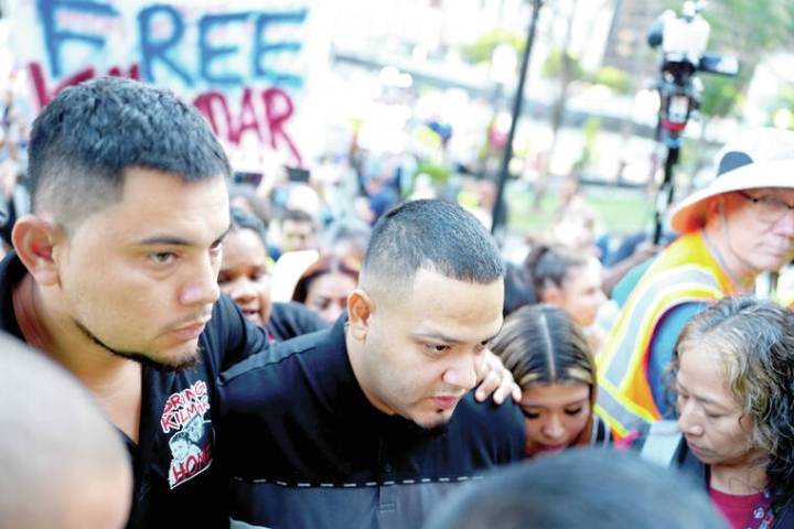 Abrego Garcia requests asylum in the United States