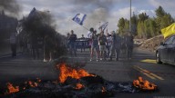 Protestas en Israel a favor de un alto al fuego en Gaza deja 38 detenidos