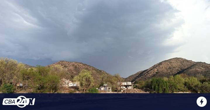 El fin de semana en Córdoba arrancó fresco y con algunas lluvias en zonas serranas