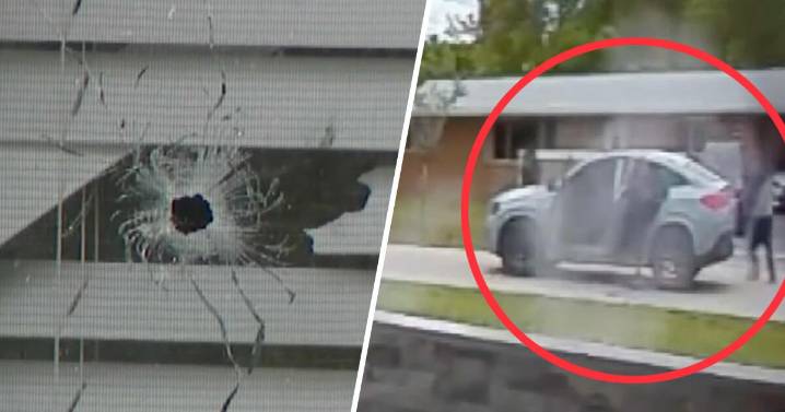 Broward authorities seek public's help after video shows gunmen spraying Plantation home with bullets