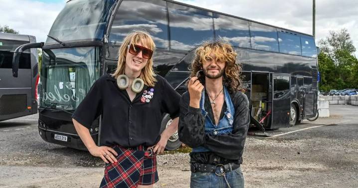 'We're living in an old broken-down bus as we've been priced out of rental market'