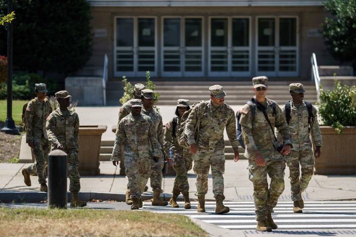 Washington DC, militarizado