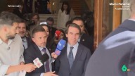 José María Aznar 'huye' de las preguntas de Isma Juárez: "¡Cómo se nota que es runner!"