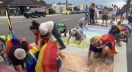 Orlandoans Bring Back The Pulse Rainbow Crosswalk, Defy MAGA