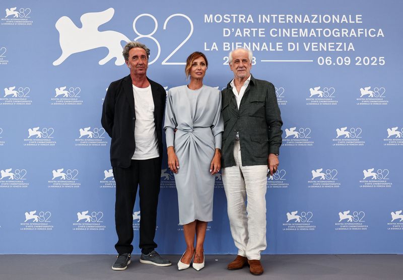 Sorrentino's presidential drama raises curtain on Venice festival