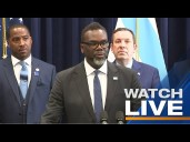 LIVE: Mayor Brandon Johnson attends Christmas in the Wards Back to School Giveaway