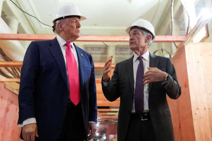 Trump weighing lawsuit against Fed’s Powell over renovations, White House says