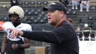 Purdue coach Barry Odom on starting QB decision timeline