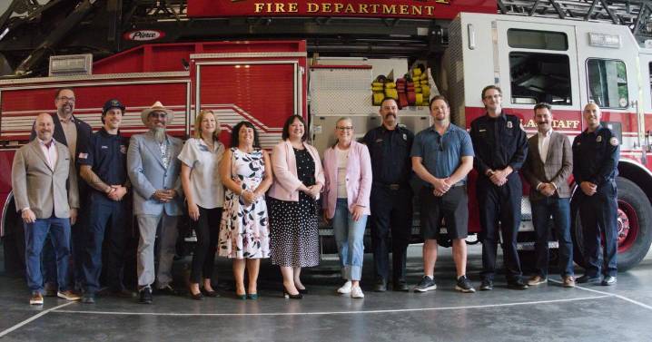 Arizona Gov. Katie Hobbs talks wildfire during Flagstaff visit