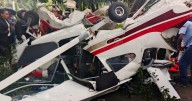 Accidente aéreo en Medellín: una avioneta se estrelló cerca del estadio, dos tripulantes terminaron heridos