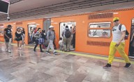 Metro reduce velocidad en cuatro líneas por lluvias; activan marcha de seguridad