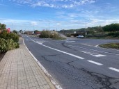 La Junta invertirá medio millón en la mejora de la seguridad en la carretera de acceso a Villablanca