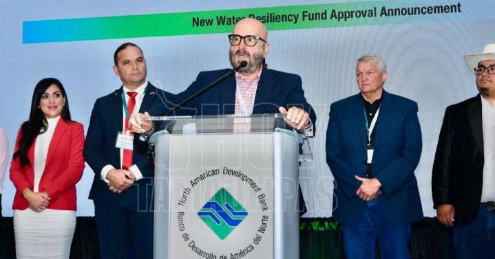 Respalda Gobierno de Tamaulipas Fondo para la Resiliencia Hídrica anunciado por el NADBank