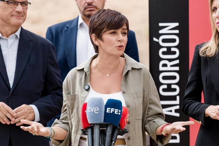 Isabel Rodríguez acusa al PP de usar los incendios para pedir elecciones anticipadas