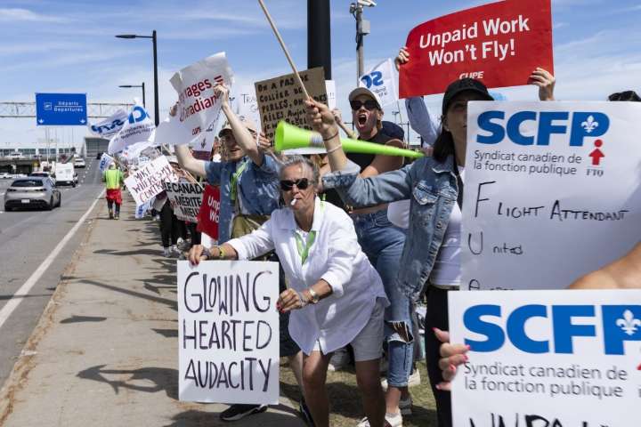CUPE says Air Canada strike to continue, defying order