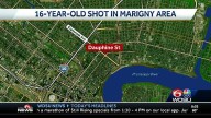16-year-old injured in Marigny shooting