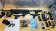 Police seize guns, drugs during traffic stop in Gregg County