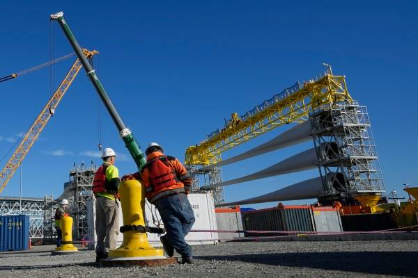 Trump administration halts work on an almost