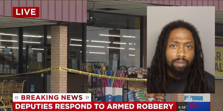 Man charged following armed robbery at Dollar General in Greenville, deputies say