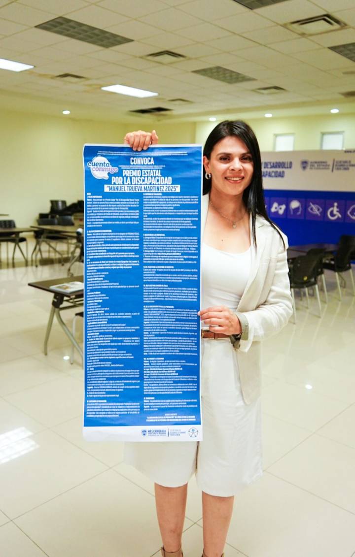 Lanza Estado convocatoria para el Premio Estatal por la Discapacidad 2025