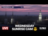 WEDNESDAY SUNRISE CAM 😎