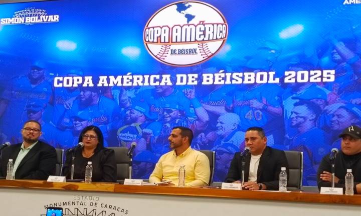 Presentan oficialmente la Copa América de Béisbol en Venezuela