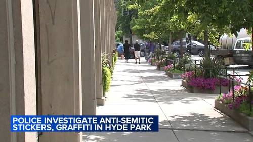 More antisemitic messages found on 53rd Street, more in Chicago's Hyde Park neighborhood