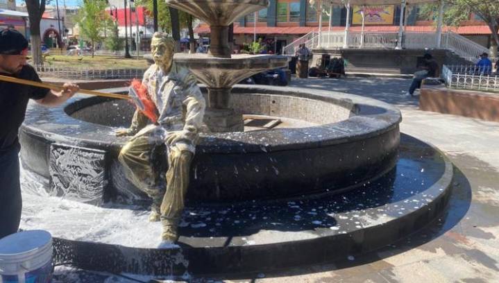 Intensifica Municipio operativo de limpieza en el Centro Histórico