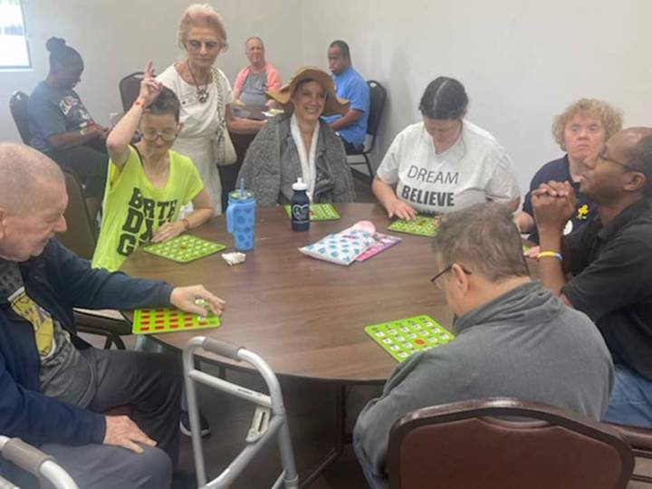 Clermont Womans Club Member Judy Padoan Visits Building Blocks Ministries