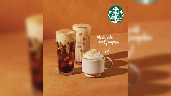 When do fall drinks, pumpkin come out at Starbucks? Seasonal menu here