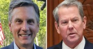 Brian Kemp backs Derek Dooley for U.S. Senate at UGA football opener
